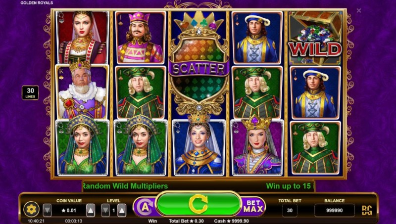Игровое казино Вулкан и слоты «Golden Royals»
