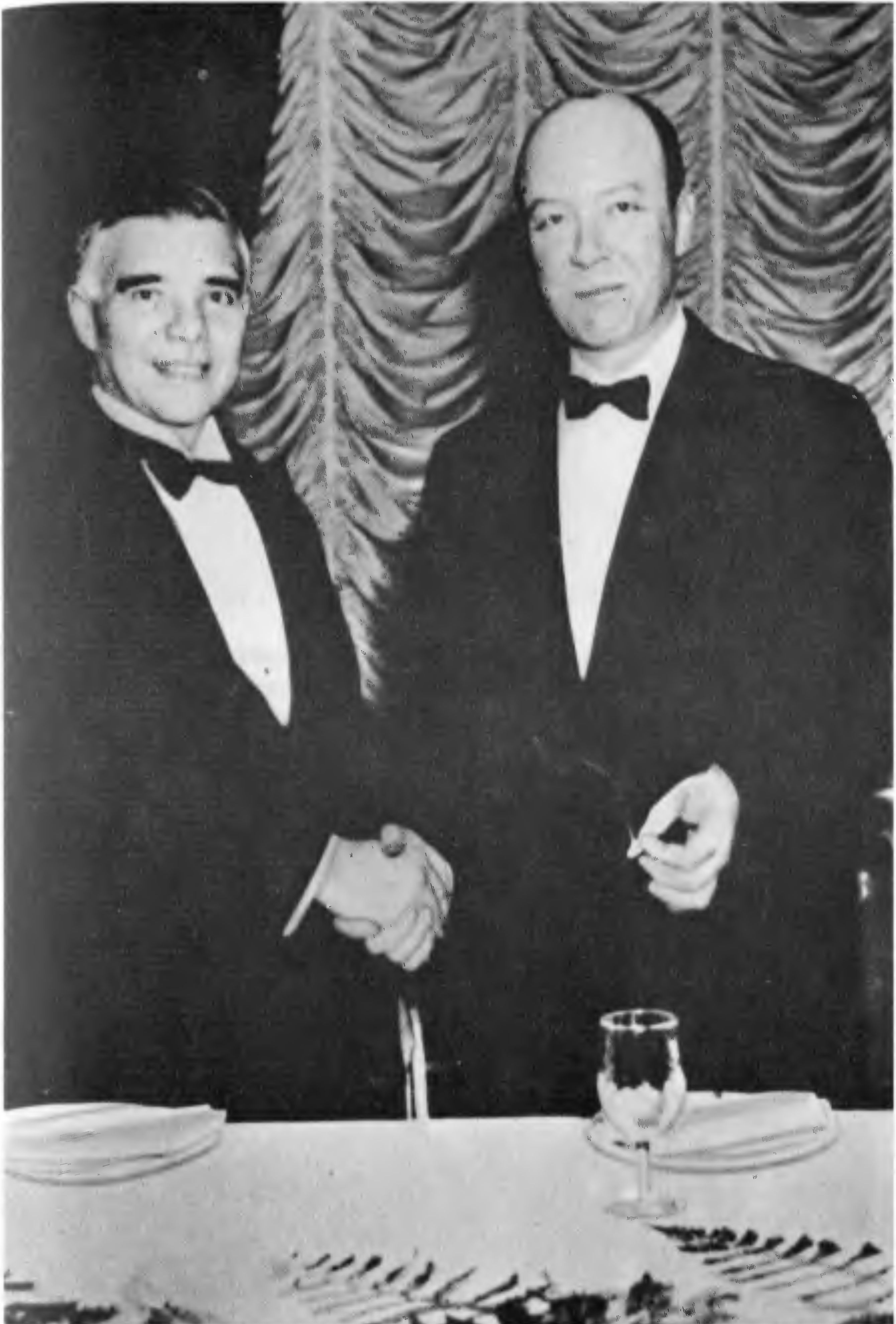 А.А. Трояновский и У. Буллит на обеде в отеле «Астор». Вашингтон, 1934 г.