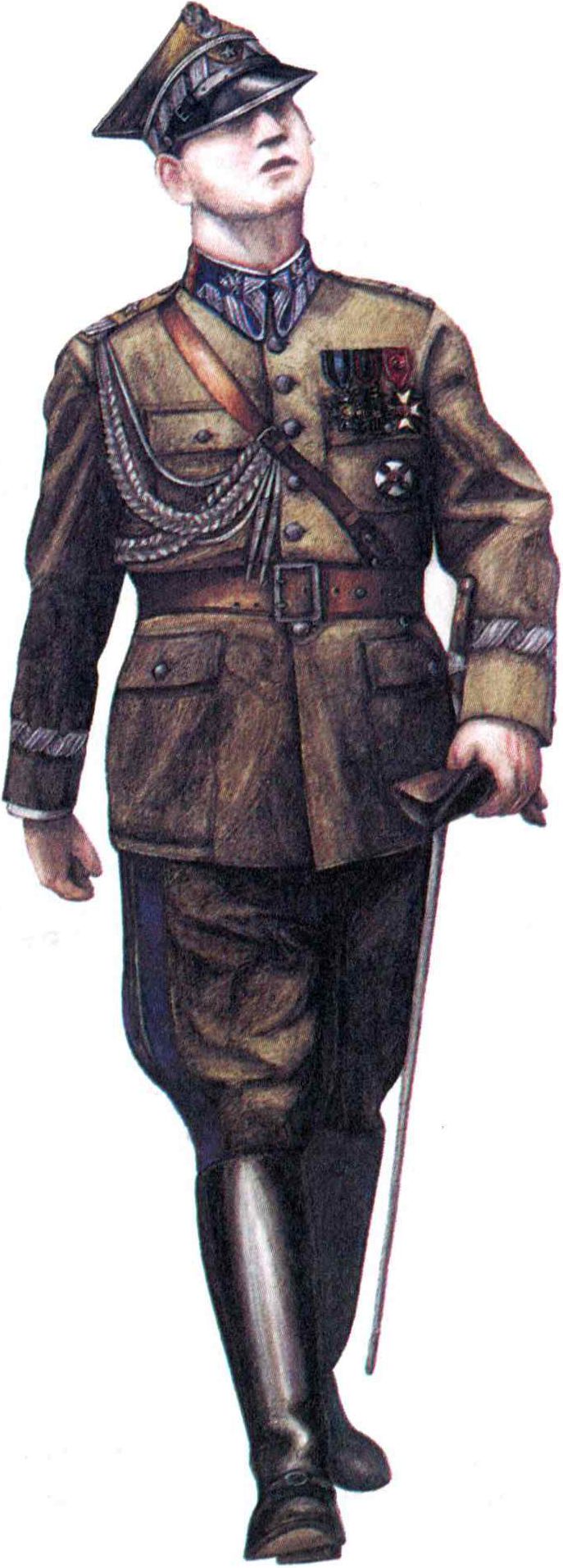 Бригадный генерал в служебной форме обр. 1936 г