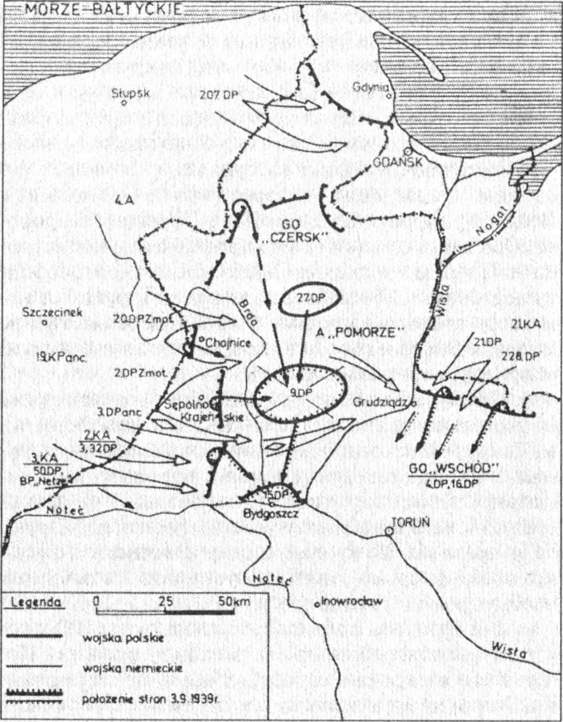 Боевые действия в Поморье 1—3 сентября 1939 г